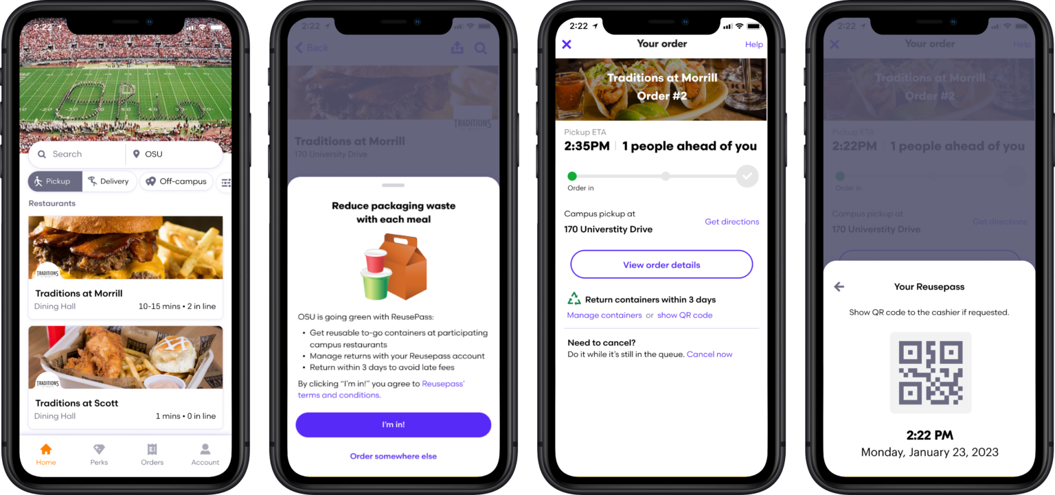 Grubhub and Topanga.io Bring ZeroWaste Takeout to College Campuses