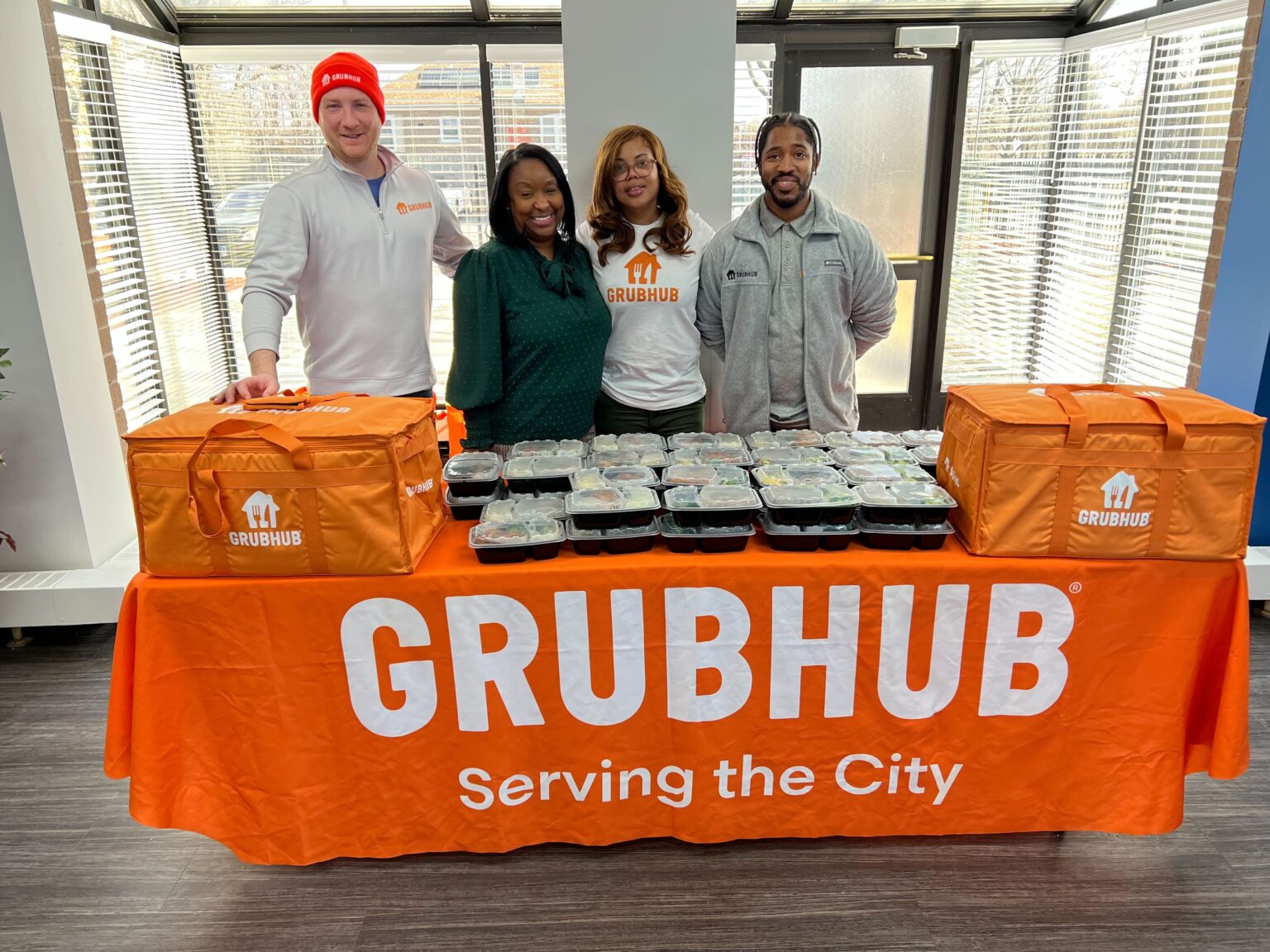 Grubhub’s ‘Serving the City’ Program Expands to Company’s Hometown of